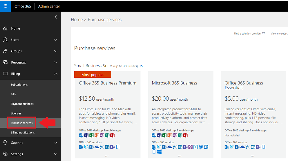 An overview of the most common Office 365 subscriptions for the SMB -  ITProMentor